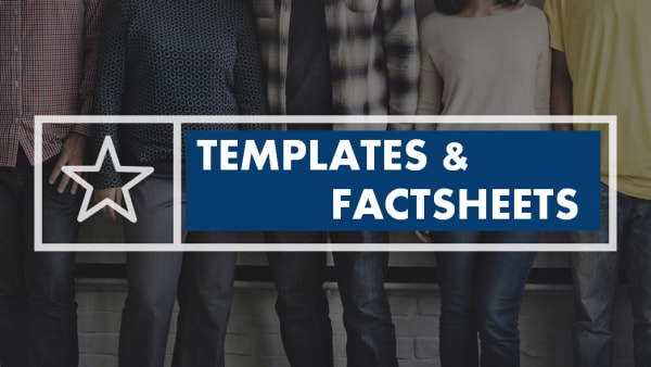 Templates and Fact-sheets